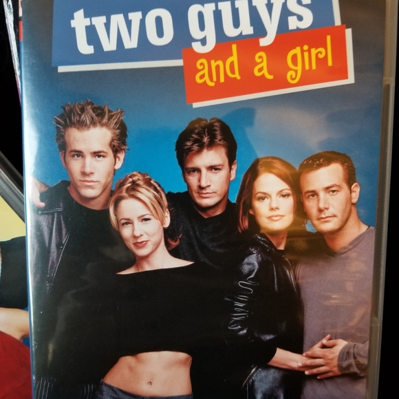 EXTREMELY RARE "Two Guys and a Girl" Complete Series DVD Box Set. - Picture 3 of 16